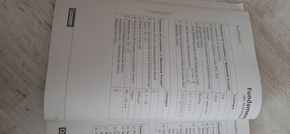 Fundamente der Mathematik 8 Serviceband in Erftstadt