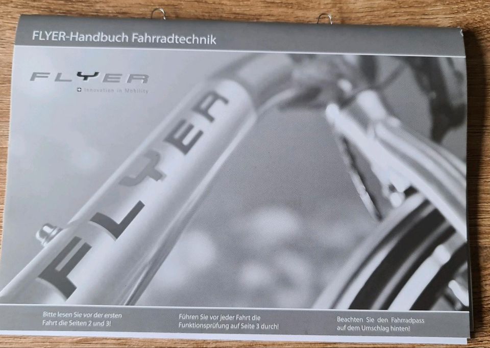 E-Bike Flyer ISY schwarz Fahrrad Unisex Premium 2010 in Ennepetal