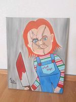 Kunstwerk Chucky, 50 × 40 Acryl auf Leinwand Nordrhein-Westfalen - Viersen Vorschau