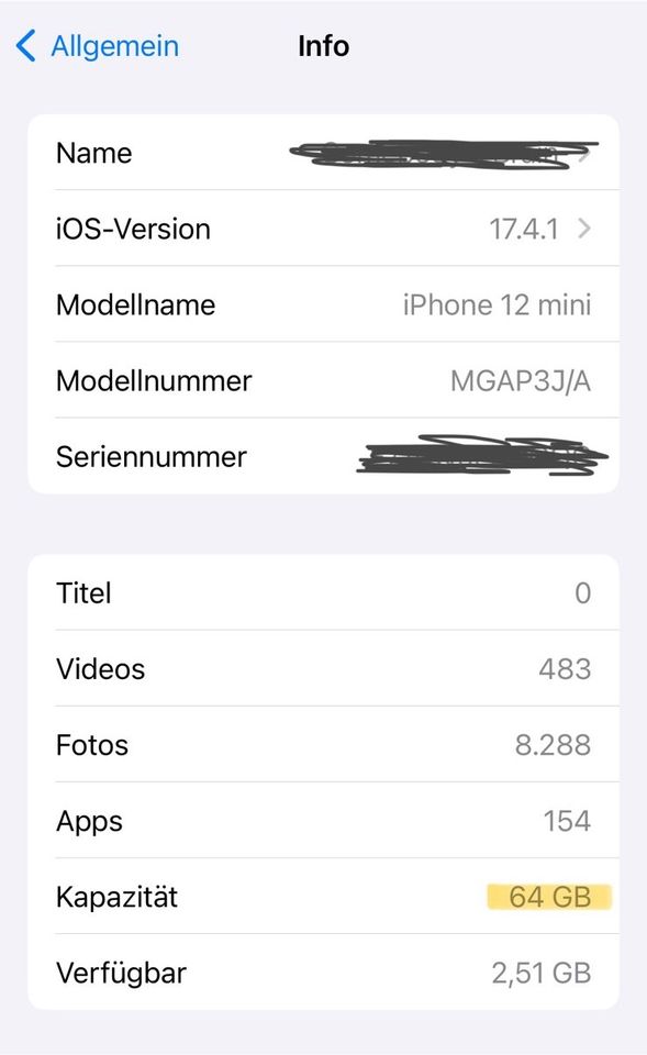 iPhone 12 mini blau 64GB in Nürnberg (Mittelfr)