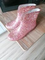 Stylische Gummistiefel 37 rosa-glitzer Niedersachsen - Nordhorn Vorschau