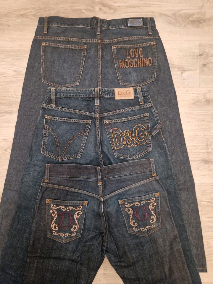 VINTAGE MOSCHINO/ DOLCE&GABBANA BAGGY JEANS in Ulm