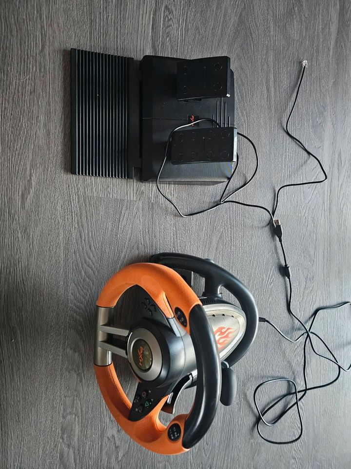 PXN V3 PRO Gaming Lenkrad mit Pedalen, 180° Lenkräder mit Vibrati in Weeze