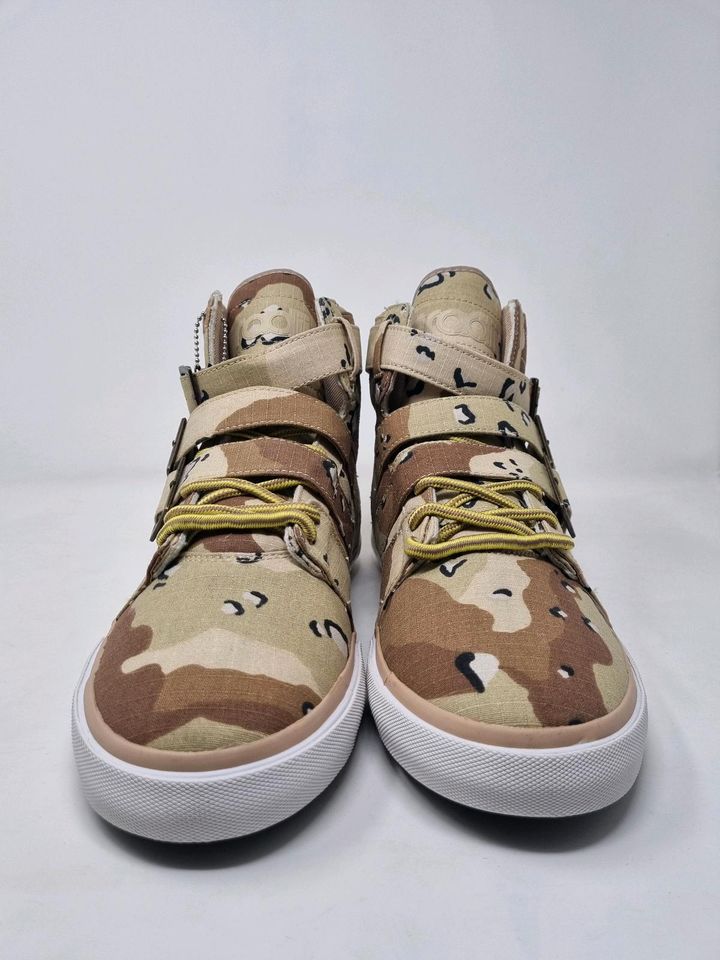 NEU - SIZE 45 - RADII DESERT CAMO HIGH SNEAKER HIP HOP ARMY in Hanau