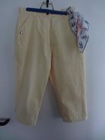Retro  Capri Jeans  Gr 42   u.w. Hosenrock  Leinen mit Bundfalten Nordrhein-Westfalen - Verl Vorschau