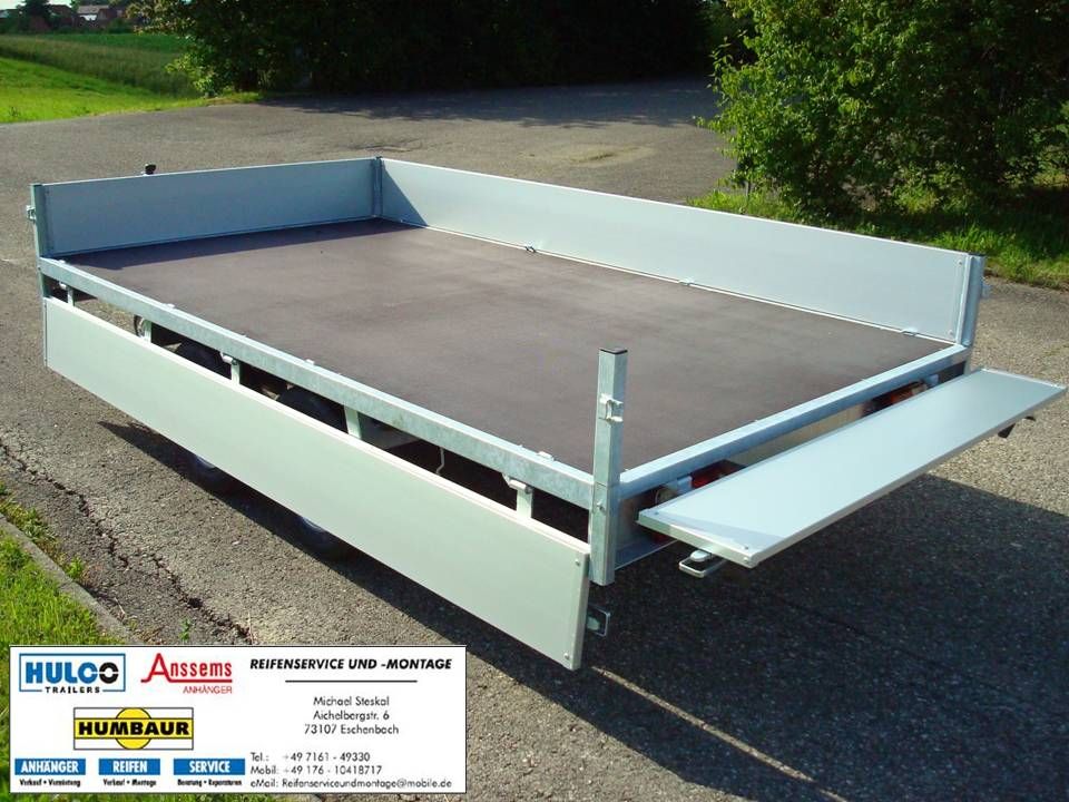 Anssems PSX3000-405x178x30, PKW-Anhänger, Hochlader, neu in Hechingen