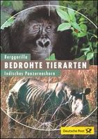 Bedrohte Tierarten Berggorilla; Indisches Panzernashorn Duisburg - Duisburg-Mitte Vorschau
