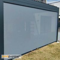 Zip Markise Seitenmarkise Fenstermarkise Zip-Screen 4 m x 2,3 m Hessen - Nauheim Vorschau