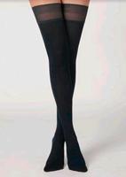 Schöne weiche stay up Strümpfe 50 den  in Gr S M Calzedonia blau Berlin - Mitte Vorschau