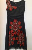 Desigual Kleid Fit n' Flare mit buntem Tüll| Gr. M Dresden - Innere Altstadt Vorschau
