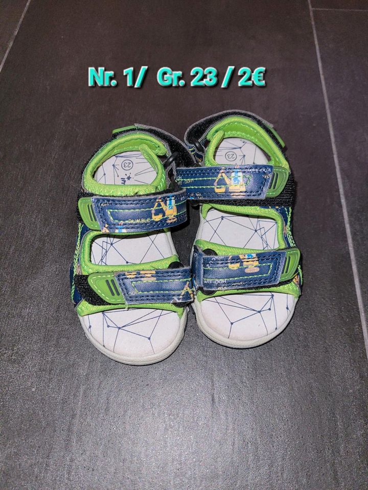 Schuhe Gummistiefel Sandalen Junge Gr. 23-29 in Leverkusen