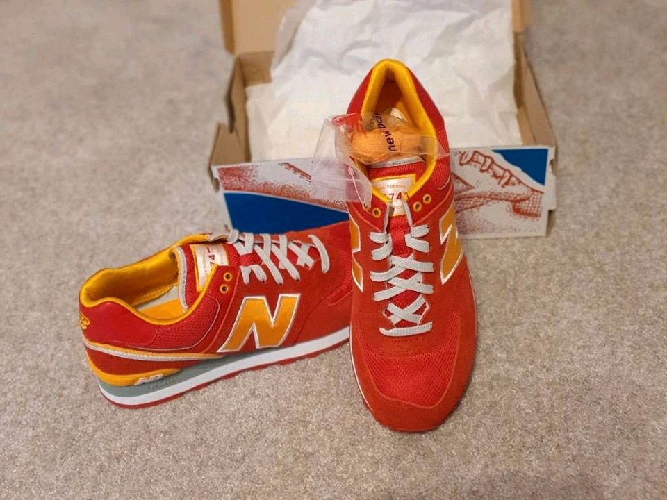 New balance rot gelb hotsell