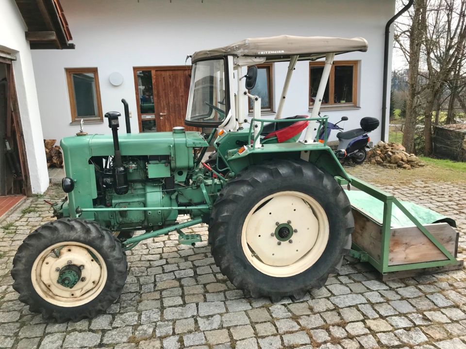 MAN B18 A Ackerschlepper mit Allrad - Oldtimer in Freyung