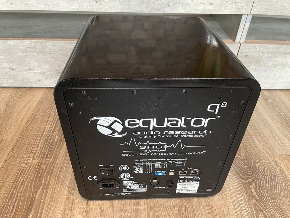 Equator Q8 Coax Studio Monitor 8“ Lautsprecher Boxen Audio Hifi in Werdohl