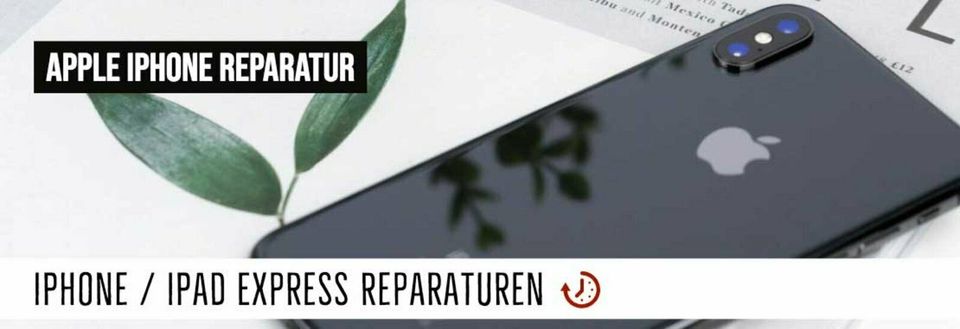 iPhone X - XS - XR Backcover Glas Tausch Reparatur Berlin in Berlin