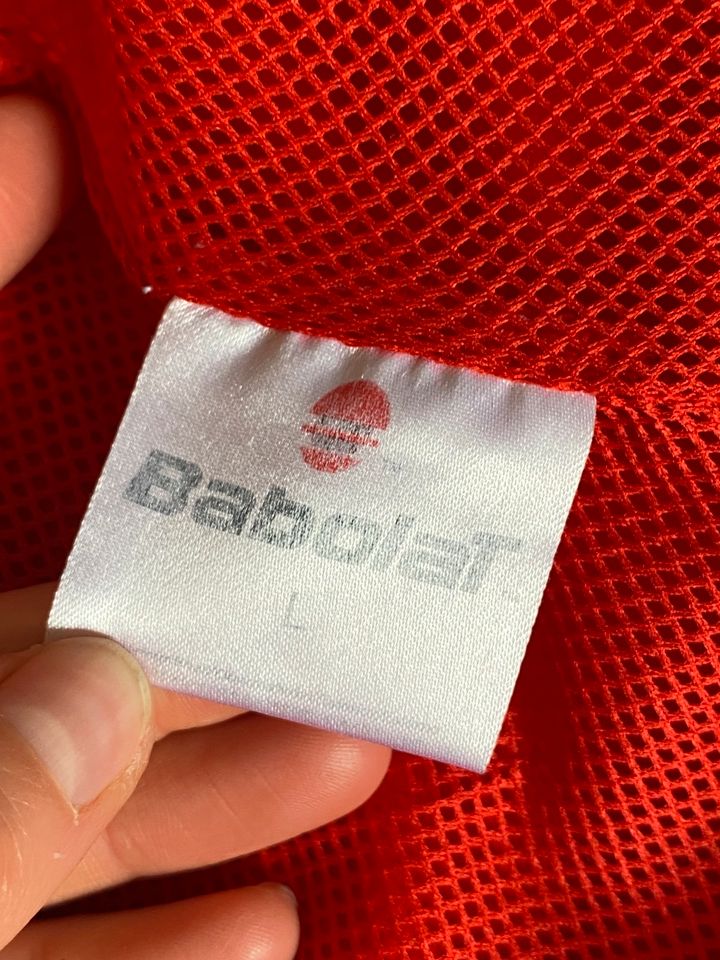 Babolat Tennis Outfit Trainingsanzug Set rot Damen Hose + Jacke in Neuss