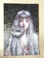 Kunstdruck auf Karton - Victoria Francess Fantasy Gothic Dark Nordrhein-Westfalen - Hagen Vorschau