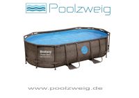 Bestway Pool Komplett-Set, 427x250x100 cm, oval, Rattanoptik NEU Nordrhein-Westfalen - Lippstadt Vorschau