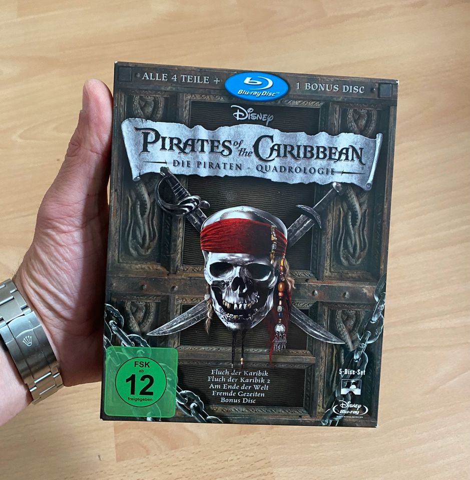 Pirates of the Caribbean Quadrologie Blue Ray in Berlin