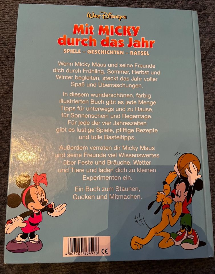 „Mit Mickey durch das Jahr“, Kinderbuch in Chemnitz