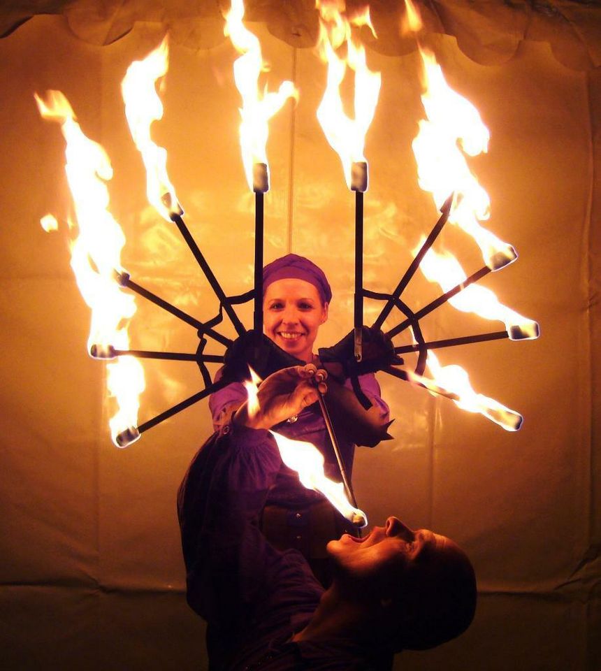 Feuershow zur Hochzeit / Hochzeitsfeier/ Hochzeitsfeuershow in Kaiserslautern