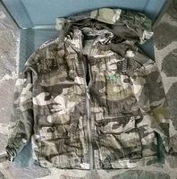 Dopodopo Jacke 110 Camouflage grün grau Kapuzenjacke Hessen - Rüsselsheim Vorschau