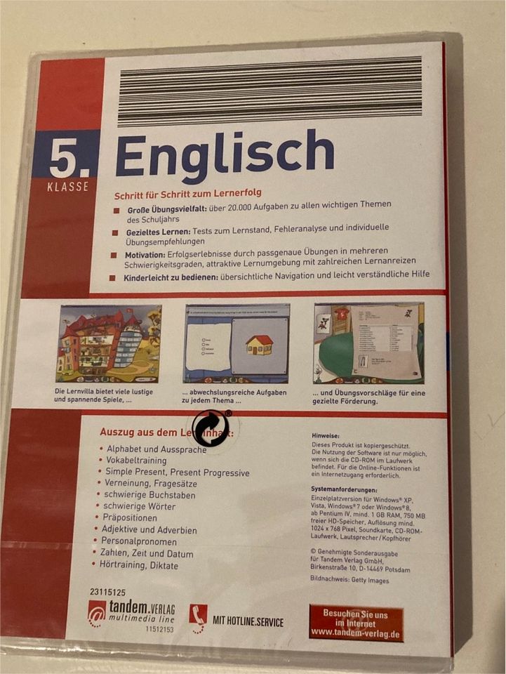 Schülerhilfe Englisch 5. Klasse CD ROM in Monheim am Rhein