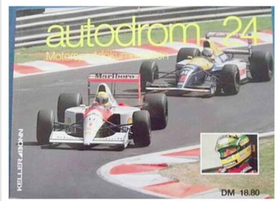 Motorsportdokumentation Ausgabe 1992 - autodrom 24 - sehr gut erh in Offenbach