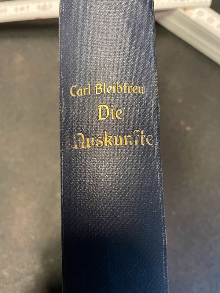 Buch Bücher alt Antiquität Roman #126 Bleibtreu in Markkleeberg