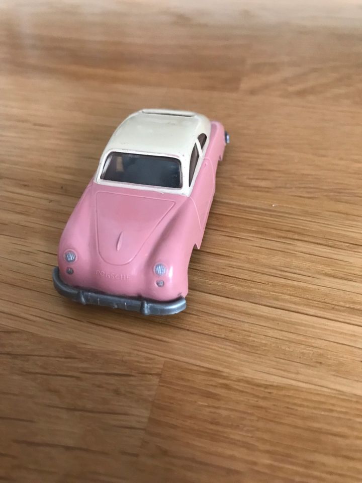 Siku Plastik V18 Porsche 356 rosa/elfenbein Mega-selten in Garching b München