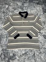 Gestreifter Vintage Lacoste Pullover in grau Größe L Retro 90er Sachsen - Chemnitz Vorschau