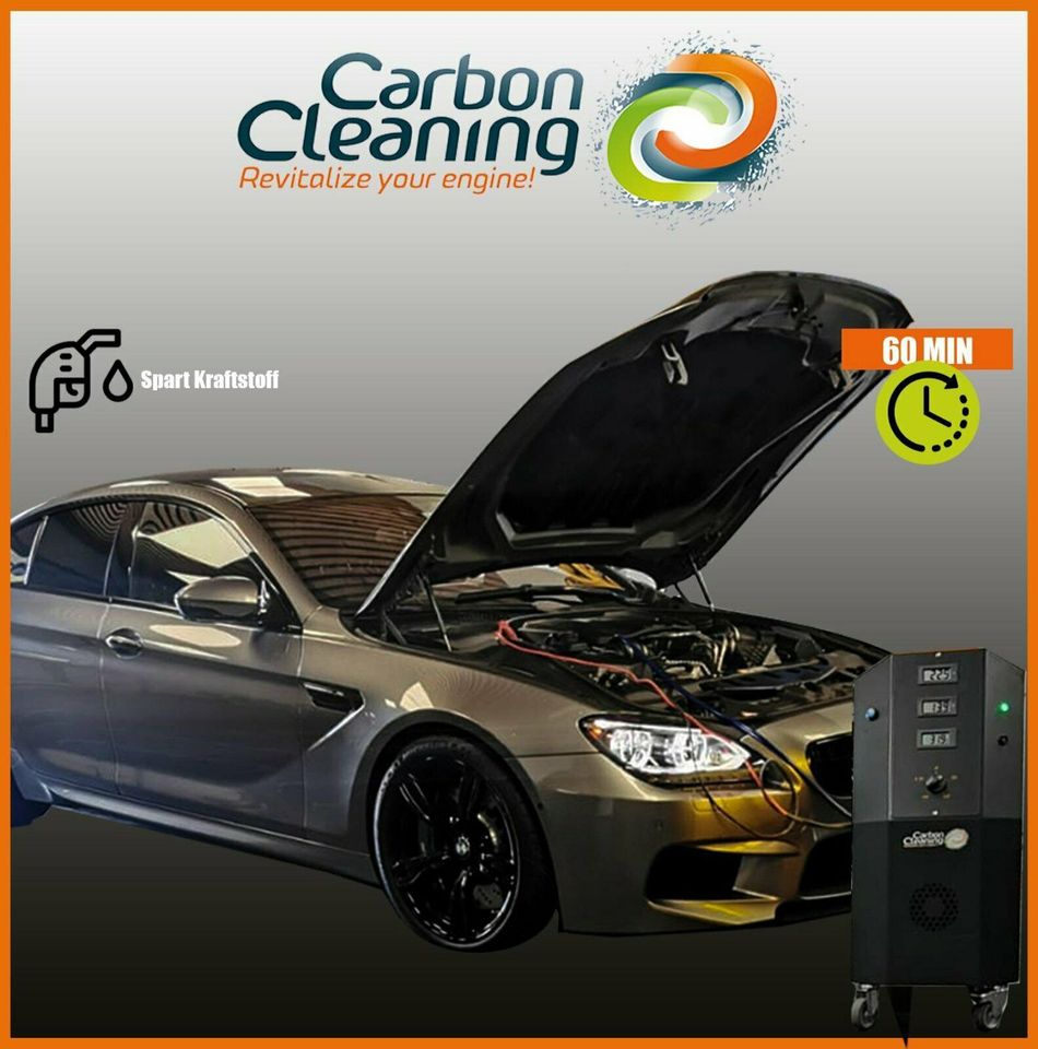 Motorreinigung Carbon Cleaning Hydrogen Wasserstoff DPF-Reinigung in Köln