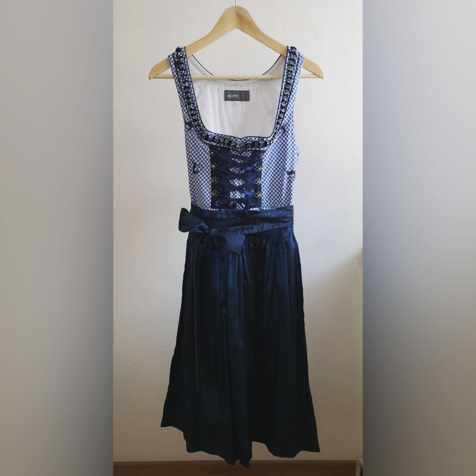 Dirndl | Gr. 36 | dunkelblau in Höhenkirchen-Siegertsbrunn