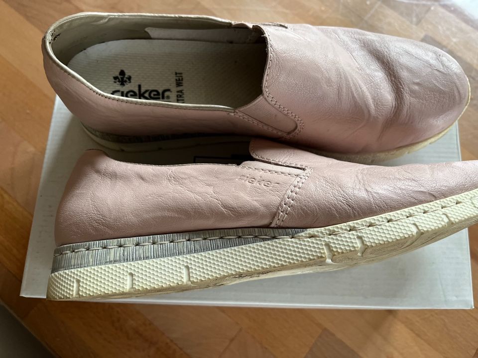 Rieker Damen Sneaker rose Gr. 41 in Neckartenzlingen