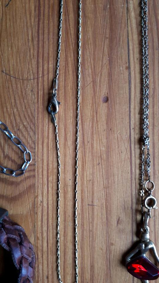 Modeschmuck Halskette Uhr Armband Ohrringe Holz Steine Leder in Leipzig