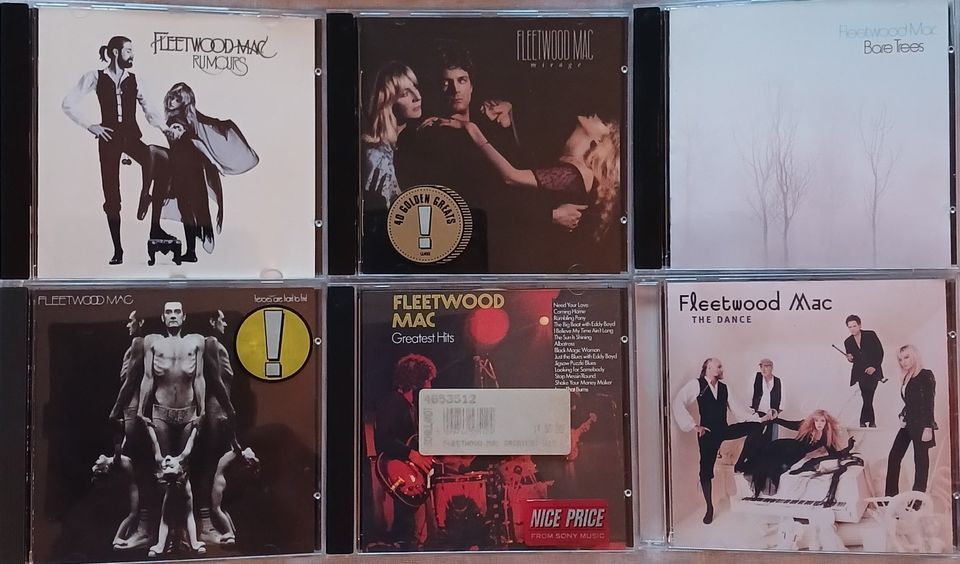 6 x CD Alben Sammlung Fleetwood Mac in Falkensee