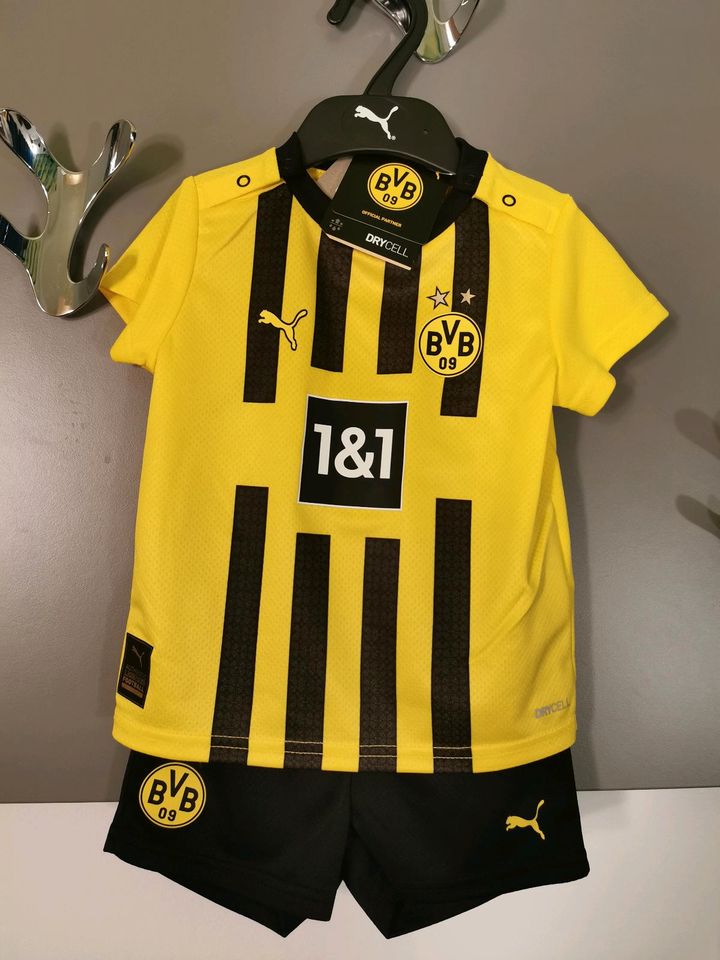 Borussia Dortmund BVB Baby Trikot Set Neu Puma in Remscheid