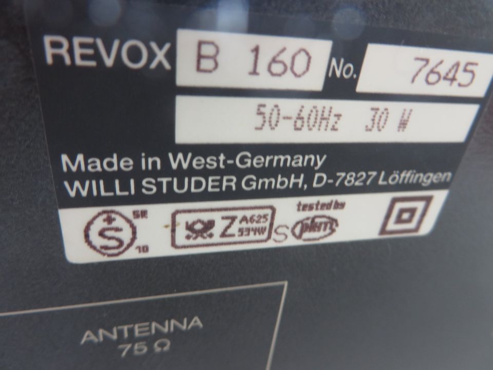 Revox B150 Verstärker B160 Tuner in Ibbenbüren