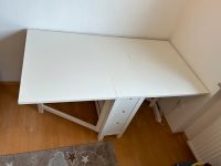 Tisch IKEA „Norden“ mit Klappfunktion in weiß Bayern - Erlangen Vorschau
