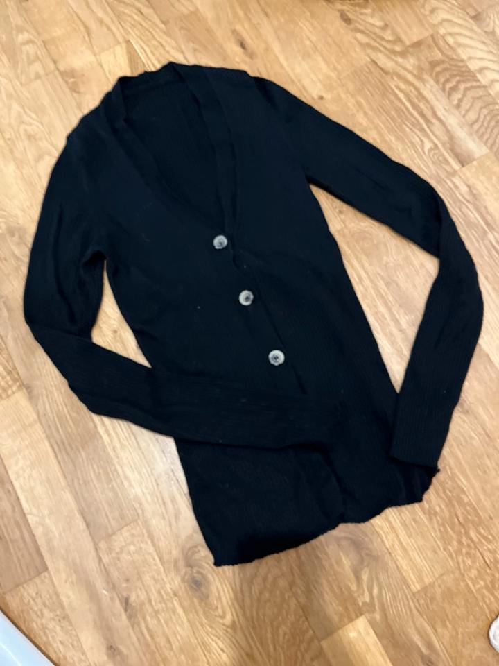 Cardigan/Strickjacke von Marc O‘Polo - schwarz - Schurwolle in Düsseldorf