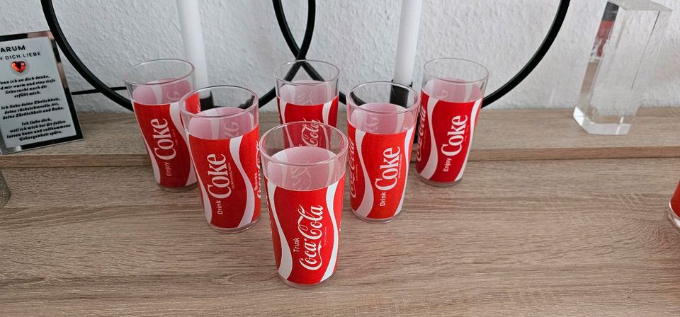 Coca-Cola Gläser u.s.w. in Sulingen