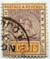 United Kingdom, British Guiana,Two Cents, Postage Revenue Nordrhein-Westfalen - Lippstadt Vorschau