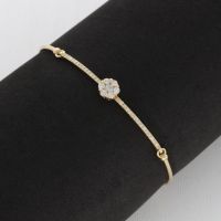 WERT 2770 € BRILLANT ARMBAND 585/14 KARAT GELB GOLD vxlt 83597 Essen - Altenessen Vorschau