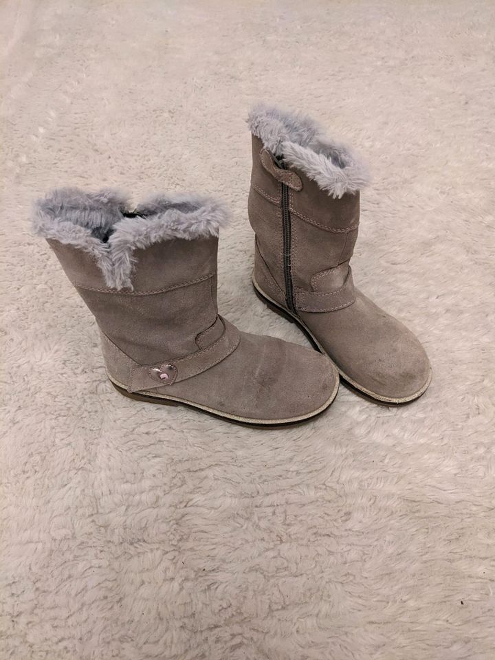 ❤️ Stiefel Elefanten 29 beige Fell Herbst Winter Schuhe in Langenfeld