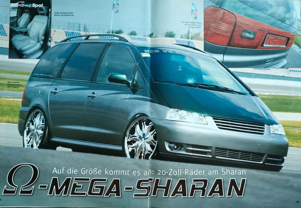 VW Sharan Tuning Berichte projektzwo ABT VR6 JE Zender 2,0 TDI GL in Hanau