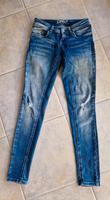 Neu: Only Jeans Coral 25/30 super low super skinny blau destroyed Hessen - Ronshausen Vorschau