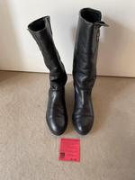 Damenschuhe Damen Stiefel ara Schuhe Schwarz Leder Gr. 39 Niedersachsen - Goslar Vorschau