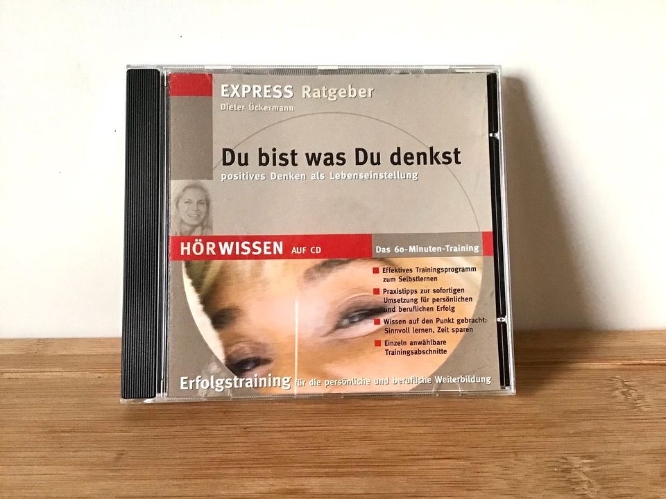 Erfolgstraining: Du bist was du denkst - Hörbuch CD 60 Minuten in Hünfeld