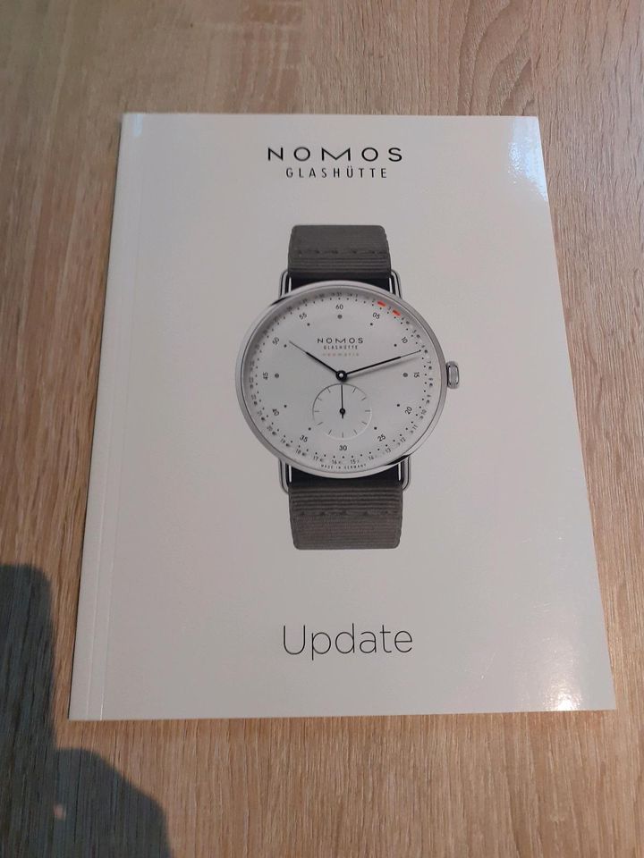 Glashütte Nomos Update Katalog in Berlin