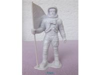 Kunststoff Figur Mondlandung Astronaut mit Flagge USA ca. 1969 Bayern - Münsing Vorschau